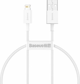 Baseus CALYS-02 Kábel USB-A (M) - Lightning (M) 0.25 m biela (CALYS-02)