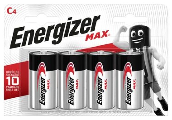 Energizer MAX C 4pack 1.5V alkalické / 4ks / LR14 (EU023)