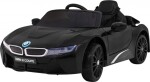 Ramiz Elektrické autíčko BMW I8 Lift Eva kolesá vstup MP3USBSDAUX DO 2.4 GHz Kožené sedadlo Originál licencia čierna