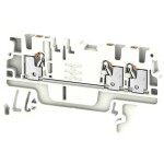 Weidmüller 2534510000 priechodná svorka 3.50 mm pružinová svorka biela 50 ks; 2534510000