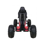 Mamido Detská šliapací motokára Monster Strong čierna