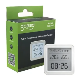 Gosund ST17 / Šikovný senzor teploty a vlhkosti / ZigBee 3.0 / LCD displej / 3x AAA (ST17)