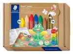 Staedtler Voskovky Noris Junior Tvorivá sada / 6 voskoviek + ceruzka + zošit / od 2 rokov (61 C1)
