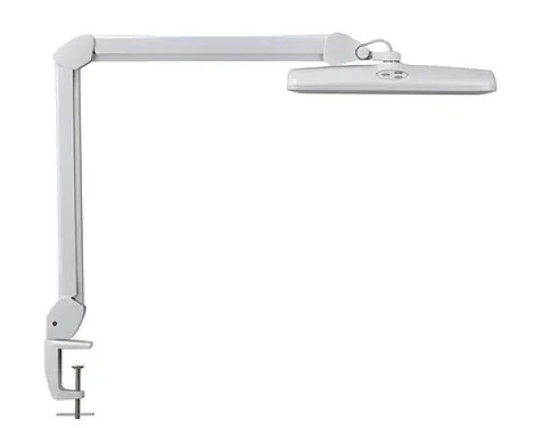 Maul Intro biela / Stolová LED lampa / stmievateľná / svorka na stôl (8205802)