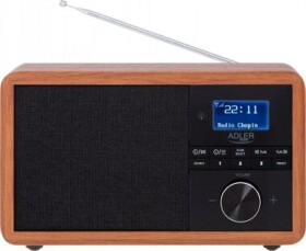 Adler AD 1184 hnedá / Rádio / FM / DAB+ / Bluetooth 5.0 / SD / USB / AUX (AD 1184)