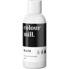 Olejová farba 100 ml vysoko koncentrovaná čierna - colour mill - colour mill