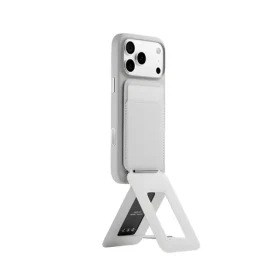 Moft Movas Snap Tripod Misty Cove / Peňaženka a stojanček / MagSafe / Tripod / Vegan Leather (MS027W-1-ME-MCGY)