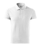 Bavlnené polo tričko Heavy white XL