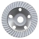 Forte Tools Diamantový brúsny kotúč črepníkový Turbo 125x22,23 mm / Brúsny kotúč / Diamantový / Turbo (125TDCW)