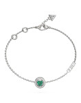 Guess Nežný oceľový náramok so zirkónmi M`ama Non M`ama JUBB04668JWRHEM 17 cm