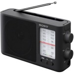 SONY ICF-506 čierna / Prenosné analógové rádio s tunerom AM FM (ICF506.CED)