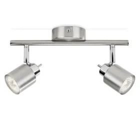 Philips Meranti matný chróm / Bodové svietidlo / 2x GU10 35W / bez zdroja / IP20 (SKL000222515)