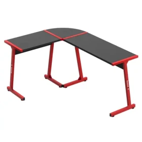 Huzaro Hero 6.0 červená / Rohový herný stôl / 112 x 147 cm / pravá aj ľavá montáž (HZ-HERO 6.0 RED)
