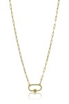 Marc Malone Originálny pozlátený náhrdelník Hailey Gold Necklace MCN23016G