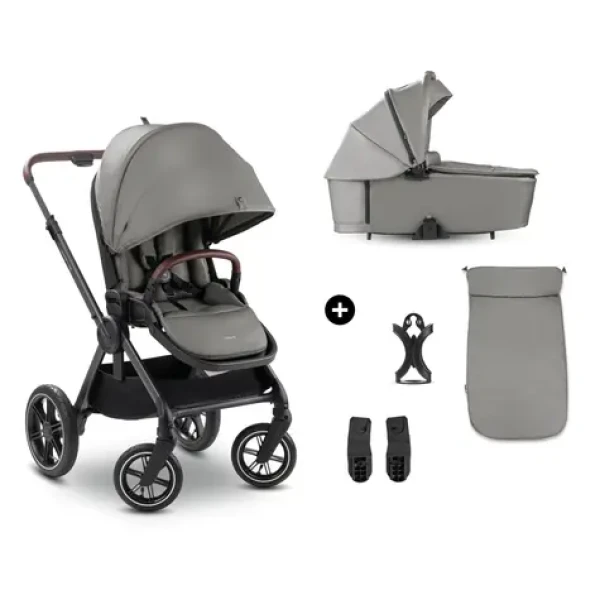 Hauck Kombinovaný kočík Comfort N Care Air 2v1 dark grey (HK165560)