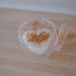 Eulenschnitt Dvojstenný pohárik na espresso Heart 100 ml