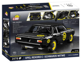 Cobi 24333 Opel Rekord C Schwarze Witwe