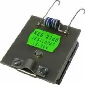 OEM priebežný predzosilňovač kanálový 25 dB (K27+44+56) na F-konektory (AIPOE11035)