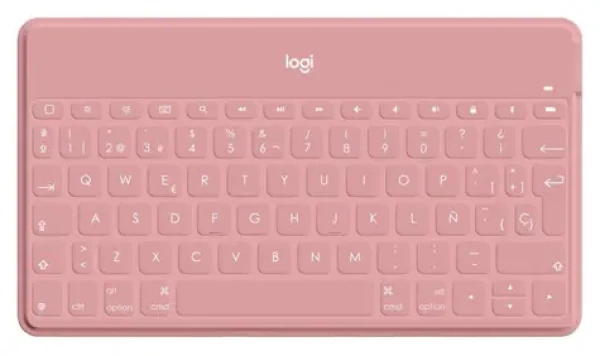 Logitech Keys-To-Go ružová / Klávesnica / Bluetooth / Ultraprenosná / ES (920-010043)