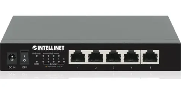 Intellinet 561921 / Switch / 8- Port / 1000 Mbps (561921)