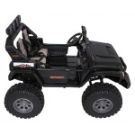 Mamido Elektrické autíčko Extreme Sport 4x4 s premenlivou veľkosťou čiernej