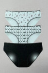 Nohavičky Cotonella 3487 Slip 2H100 A'3 S-XL Vícebarevné XL