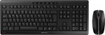 Cherry CHERRY Desktop STREAM [UK] Wireless black UK-Layout