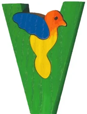 Fauna Abeceda písmeno V vtáčik