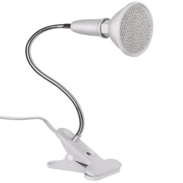 Jago LED Lampička pre pestovanie rastlín s klipom 200 LED 9.5 W ML16348