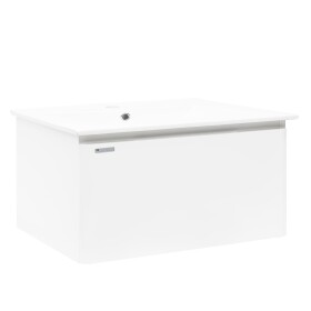 Kúpeľňová skrinka s umývadlom Naturel Ancona 100x45x46 cm biela lesklá ANCONA2100DVB ANCONA2100DVB