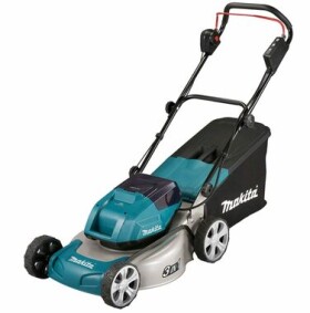 Makita DLM463Z / Aku Kosačka na trávu / 2x 18V / 3300 ot-min / až 800 m2 / záber 46 cm / kôš 60 l / Bez aku (DLM463Z)