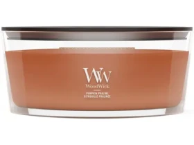 Woodwick Pumpkin Praline sviečka loď (5038581178851)