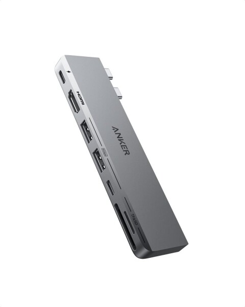 Axagon Anker 547 - Hub - USB-C, 7-in-2 - 3 x USB-C + 2 x USB + 1 x HDMI - Desktop