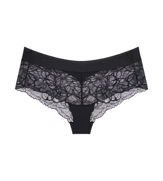 Dámske body Make-Up Illusion Lace Shorty - BLACK - black 0004 - TRIUMPH BLACK 46