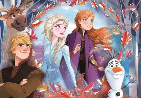 Clementoni PUZZLE Ľadové kráľovstvo 2: Všetci spolu