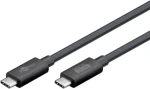 Goobay USB4 2.0 čierny / Kábel USB-C - USB-C / 80 Gb/s / 240 W / 1,2 m (74376)