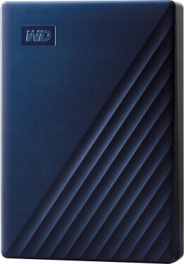 WD WD My Passport for Mac WDBK6C0060BBL - Festp - verschlusselt - 6 TB - extern (tragbar) - USB 3.2 Gen 1 - 256-Bit-AES - Blau