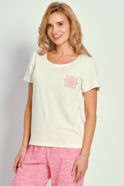3336 DÁMSKE PYŽAMO CORNI S-XL ecri S