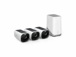 Anker Eufy S330 biela / Vonkajšia IP kamera so solárnym nabíjaním / 3x kamera + jednotka HomeBase 3 / 4K (T88723W1)