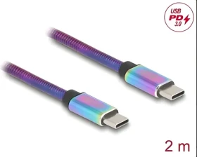 DeLock USB-C 2 m / Kábel / USB 2.0 / PD 3.0 60 W (81116)