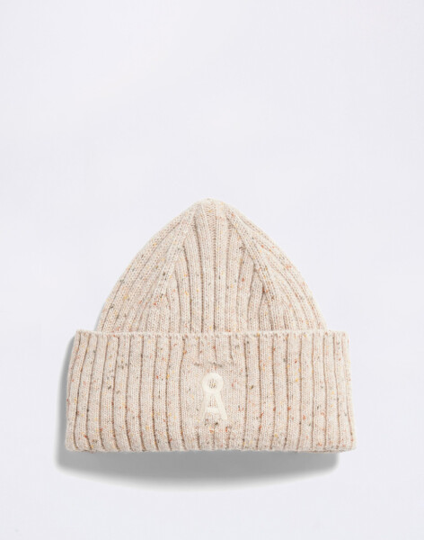 Armedangels Tweed Knit Hat 3695 sandstone tweed