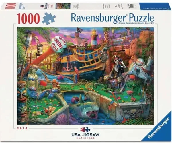 Ravensburger Puzzle Pirátsky minigolf