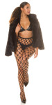 Sexi sieťované pančuchy R39154 čierne - In-Stylefashion UNI