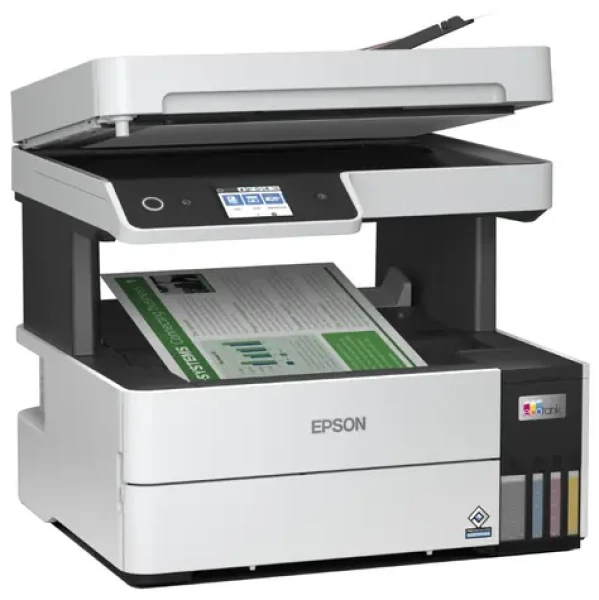 Epson EcoTank L6460 biela / Atramentová multifunkcia / A4 / 37ppm / 4800x1200dpi / tlač amp; ske. amp; kop. / Wi-Fi amp; USB amp; LAN (C11CJ89403)