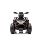 Mamido Detská elektrická štvorkolka Can-Am Outlander ATV 4x200W sivá