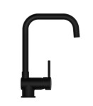 Eisl Eisl - Drezová stojánková batéria FUTURA s vysokým výtokom, čierna mat, NI182GABL NI182GABL