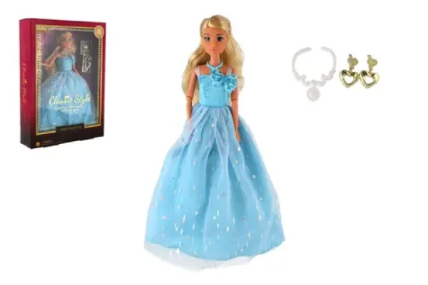 TEDDIES Bábika Anlily vo večerných šatách