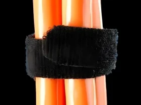 Rittal Vyväzovacia páska na suchý zips čierna / Vyväzovacia páska / šírka 16 mm / dĺžka 5 m / rolka na odstrihnutie (2203400)