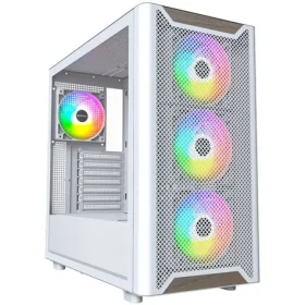 Montech XR Wood biela / ATX / 2x USBA / 1x USB-C / 4X 120mm / bez zdroja / priehľadná bočnica (XR WOOD (W))