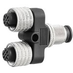 Weidmüller SAI-Y-5 AND 2M12 rozdeľovač a adaptér pre senzory - aktory, 1515140000, piny: 5, 1 ks; 1515140000